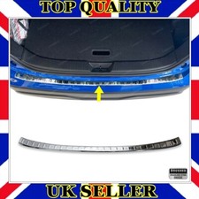 Chrome Rear Bumper Protector BRUSHED For NISSAN QASHQAI J12 2021-UP