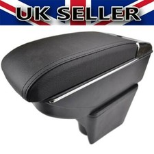 Duel Central Console Armrest Storage Compartment For VW Polo Vento 2010-2017 16