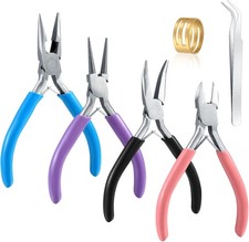 Jewellery Pliers Set, Making Tools Kit, Needles Nose Plier, Long... 