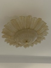 Murano Glass Chandelier – Custom Made Amber Gold 120cm Italian Handcrafted