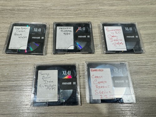Maxell 80 minidiscs - maxell,