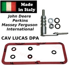 Cav / Lucas Top Cover Gasket & Throttle for DPA Diesel Injection Pump Fuel Leak 