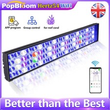PopBloom H54 WiFi LED Light Marine Aquarium Lighting Reef Coral Growth 60cm 24"