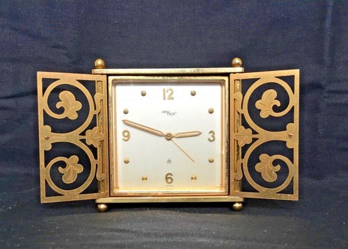 Vintage imhof clock alarm - ,