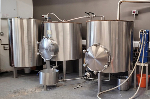 3bbl 500l stainless steel - 500l,