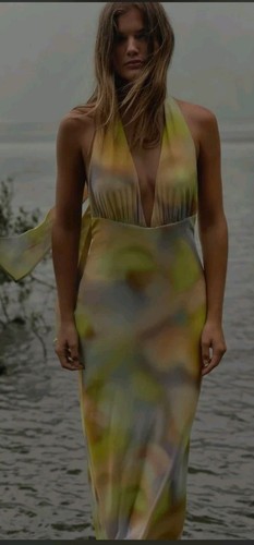 Zara yellow green mesh - zara,