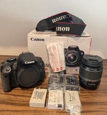 Cannon 650d DSLR Camera with