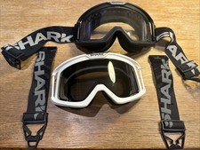 Shark Helmet Raw/Drak Goggles