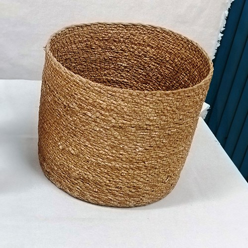 Natural seagrass round conical - natural,