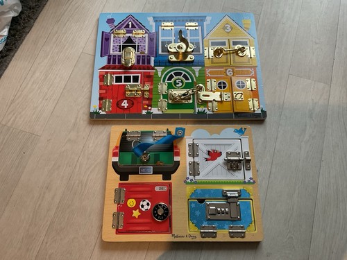 Melissa doug wooden lock - &,