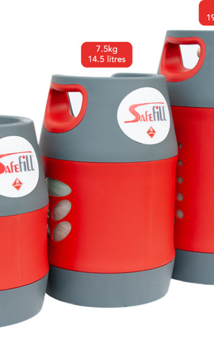 Safefill refillable lpg gas - refillable,