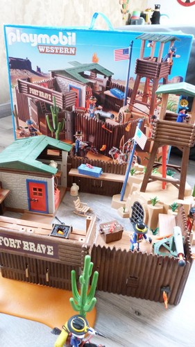 Playmobil western fort - playmobil,