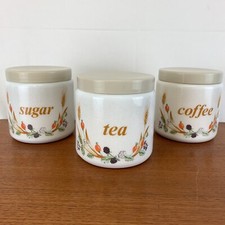 Set Of 3 Vintage Sugar Tea &
