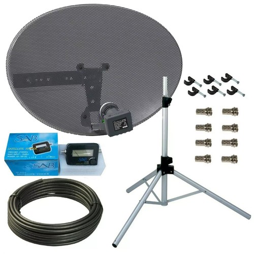 60cm dish quad lnb tripod - lnb, &