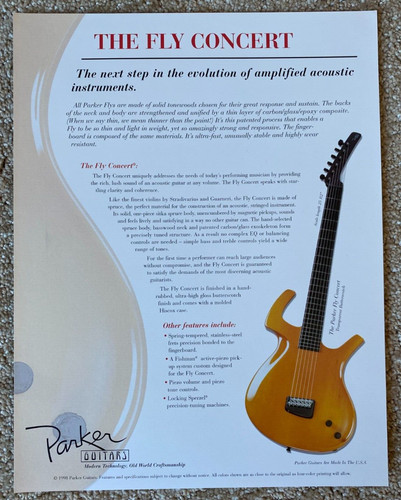 Parker guitars the fly - parker, "the