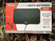 Amplified indoor HDTV antenna