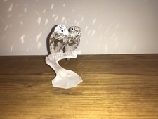 Swarovski Crystal SCS 1987 Lovebirds Togetherness 10.3cm 013560