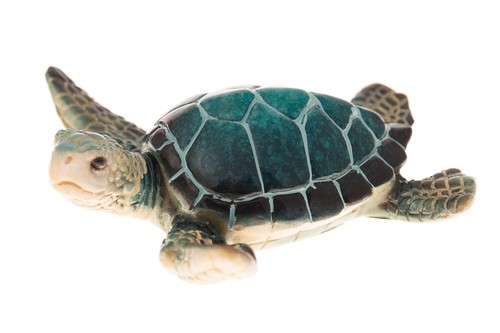 Sea turtle magnet - sea, blue)