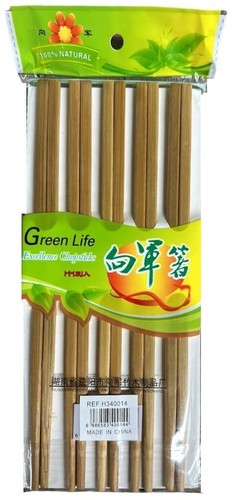 Pairs reusable bamboo - 5,