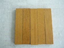 Reclaimed Vintage 60s Solid Oak Parquet Wood Flooring 5 Fingers 11.5cm x 11.5cm 