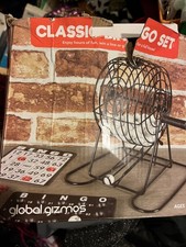 Bingo Game Black Metal Cage