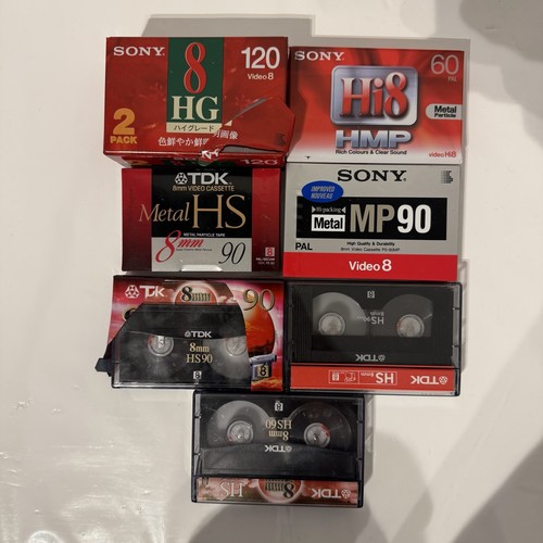 Sony tdk hi8 8mm - 8mm, video