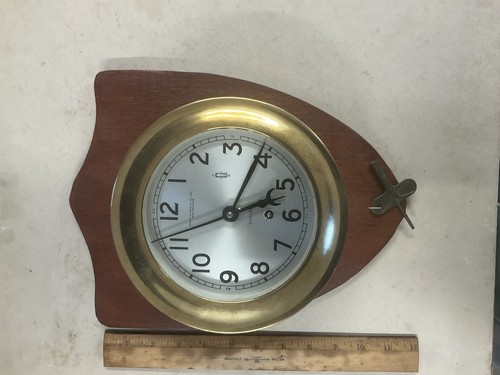 Chelsea ship clock - ship’s, baker