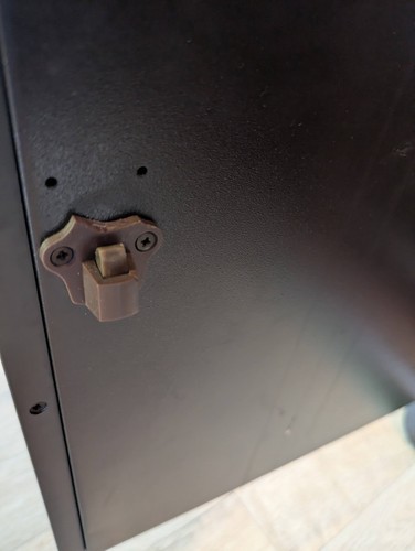 Genuine door catch with screws - genuine,