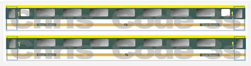 Adhesive vinyl coach decal - vinyl,