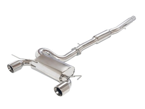 Stainless steel cat back - 3",