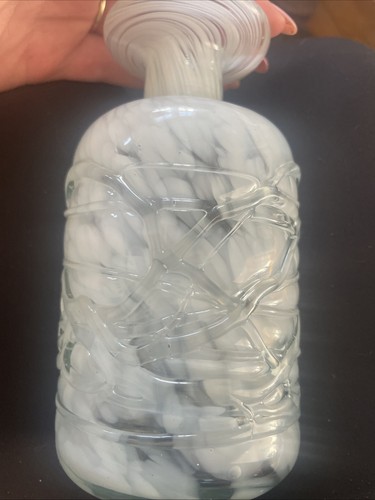 Mdina glass bottle vase - bottle,