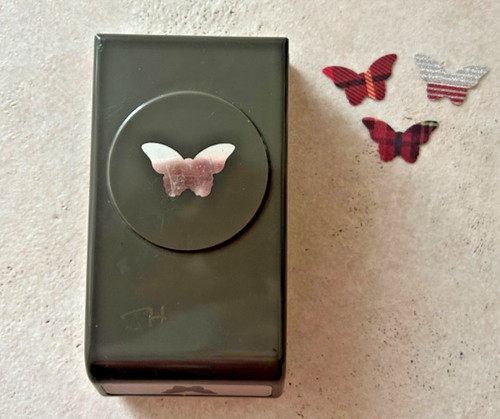 Stampin butterfly punch - ,