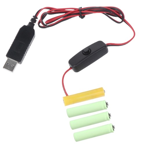 Aaa battery eliminator usb - eliminator,