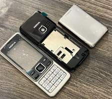 Nokia 6300 classic Full Housing Cover Silver With Buttons