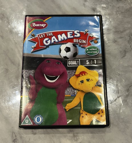 Barney let the games - the, begin