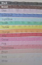 Vintage lace ribbon trim 40mm