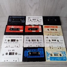 SINCLAIR SPECTRUM GAMES BUNDLE x 12 CASSETTES - RARE RETRO GAMING - NOT TESTED