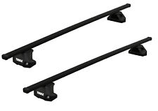 Thule Roof Bars Evo Fixpoint SquareBar Evo Black for Peugeot 307 Hatchback
