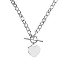 Sterling Silver 925 Heart Tag
