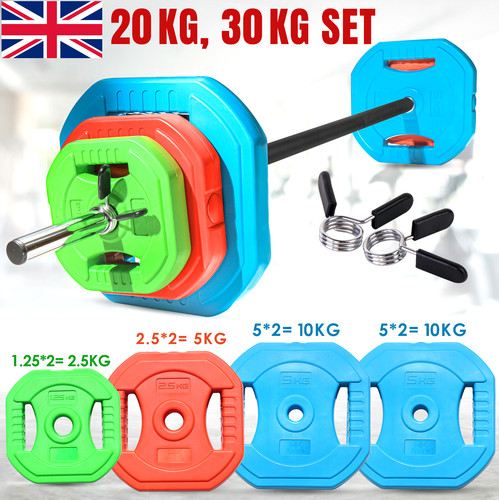 30kg weight plates - plates, set