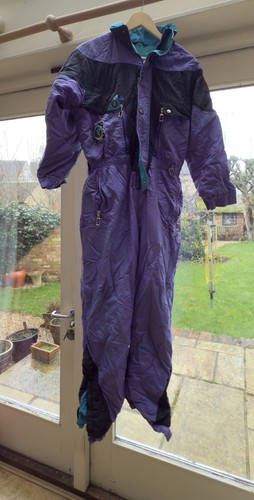 Vintage retro ski - ski, suit