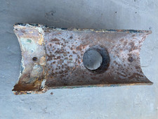 VINTAGE CAST IRON  GUTTERING RUNNING OUTLET