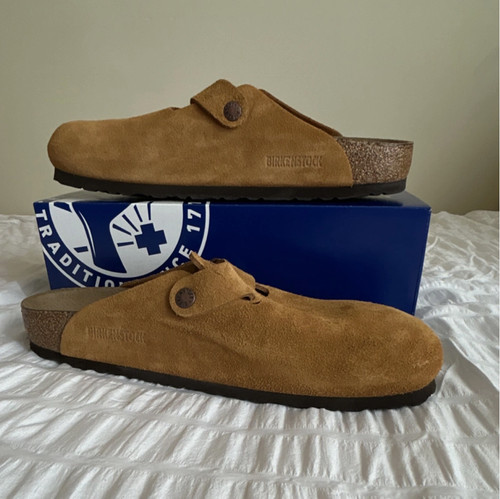 Nwb birkenstock boston - nwb, mink