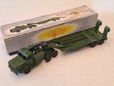 Dinky Supertoys 660 Tank Transporter Original Box Good Condition 