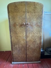 Antique burr walnut - an, double