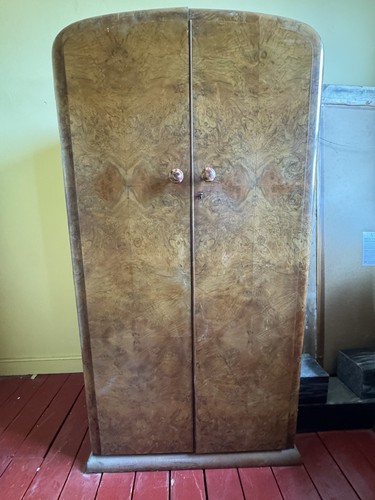 Antique burr walnut - walnut, double