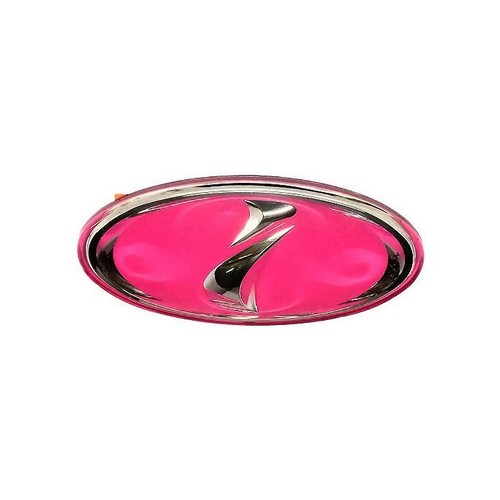 Genuine pink front grille - front,