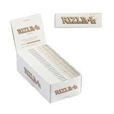 RIZLA WHITE STANDARD Regular Cigarette Rolling Papers 1 5 10 25 50