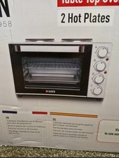 Haden Tabletop Oven with 2 Hot Plates