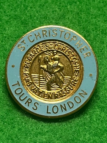 Christopher pin badge - st,
